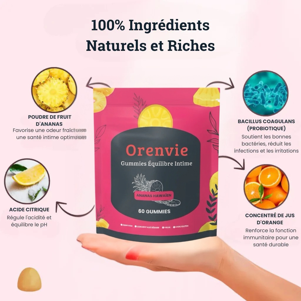 Orenvie Gummies Équilibre Intime