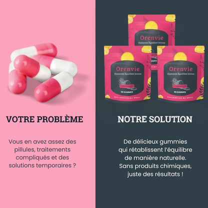 Orenvie Gummies Équilibre Intime